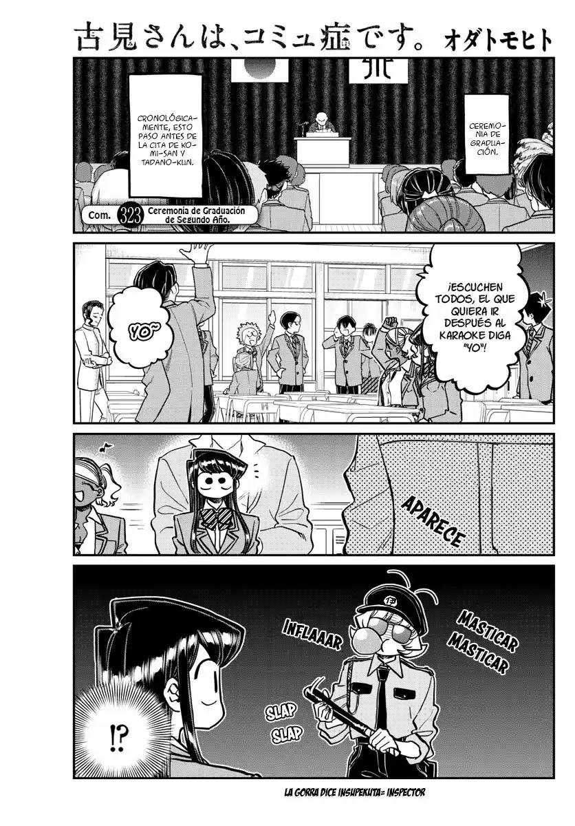 Komi-san wa Komyushou Desu Capitulo 323 página 2