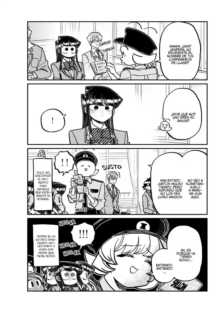 Komi-san wa Komyushou Desu Capitulo 323 página 4