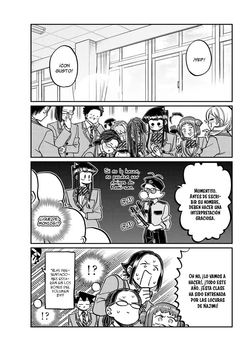 Komi-san wa Komyushou Desu Capitulo 323 página 8