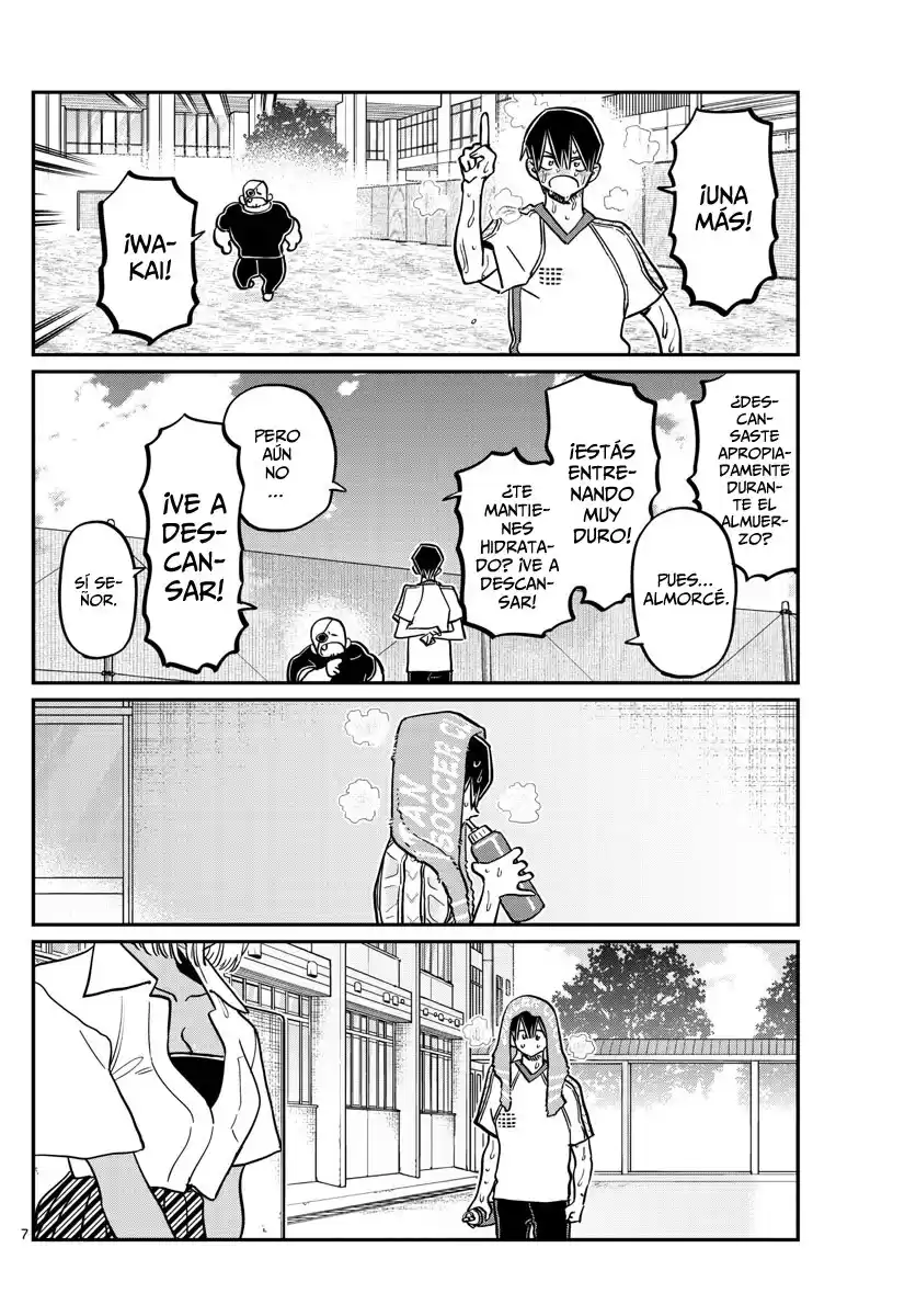 Komi-san wa Komyushou Desu Capitulo 397 página 8