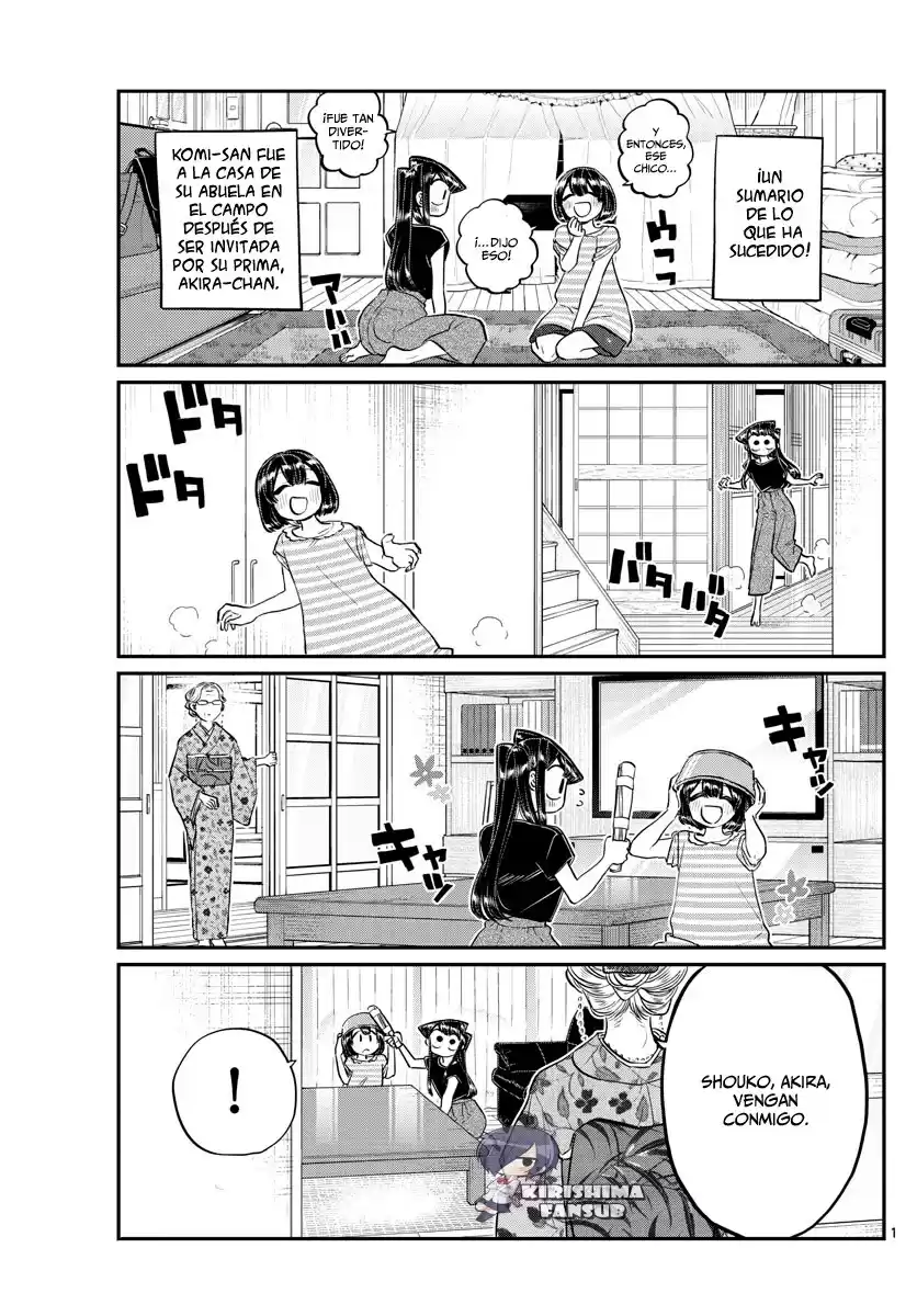 Komi-san wa Komyushou Desu Capitulo 185 página 2