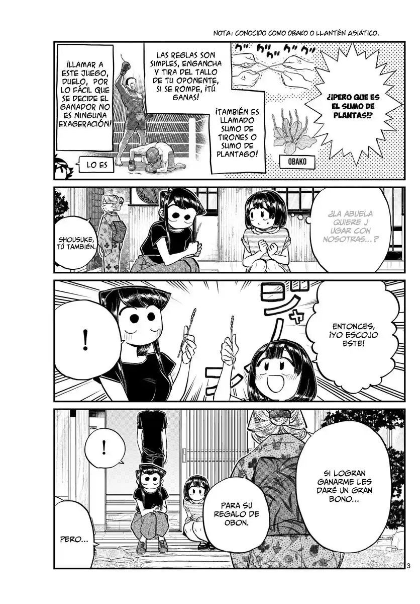 Komi-san wa Komyushou Desu Capitulo 185 página 4