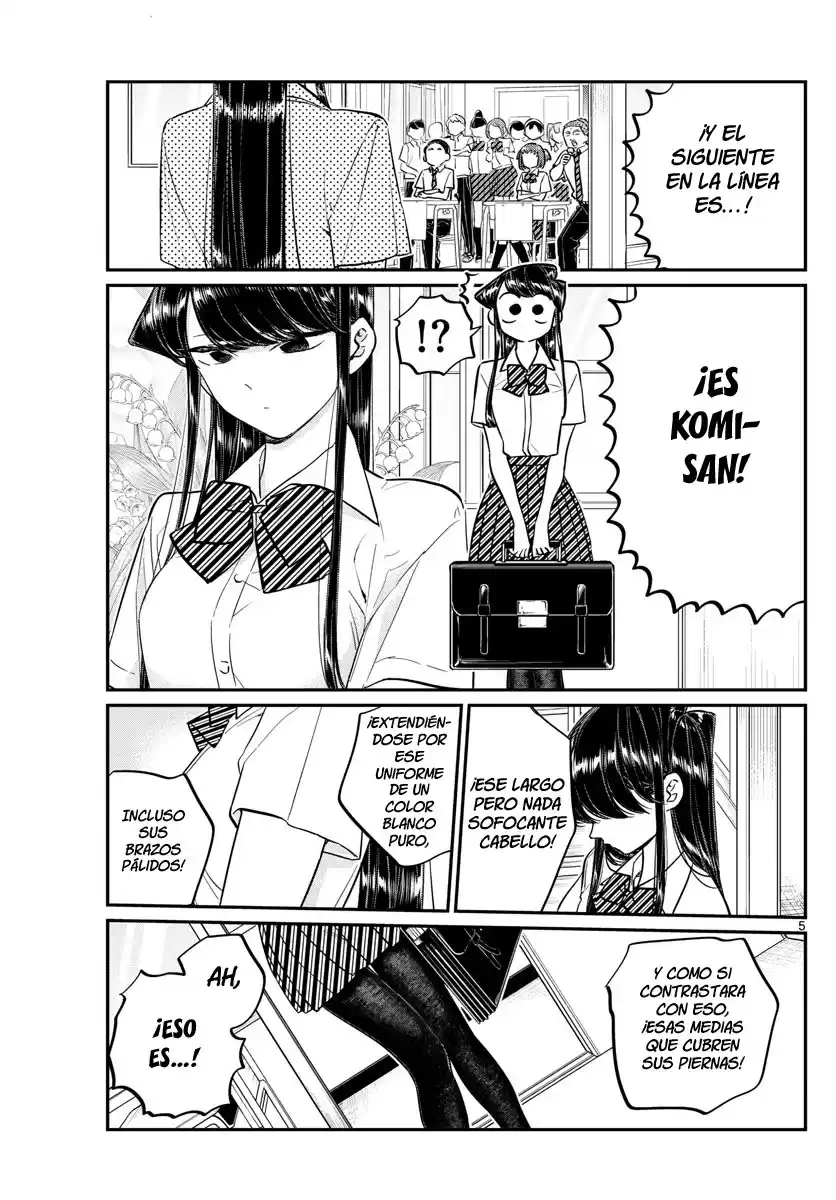 Komi-san wa Komyushou Desu Capitulo 150 página 6