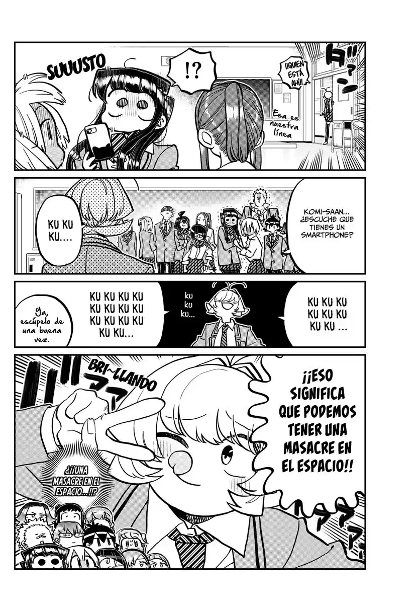 Komi-san wa Komyushou Desu Capitulo 350 página 17