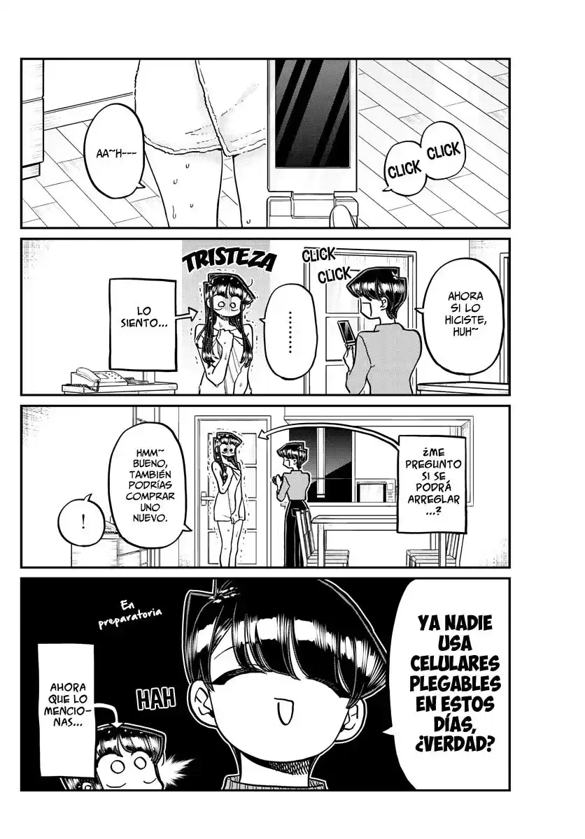 Komi-san wa Komyushou Desu Capitulo 350 página 5