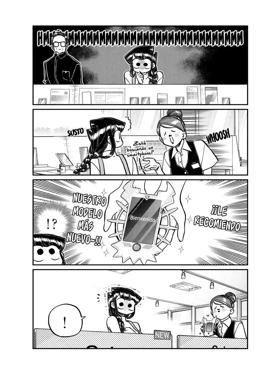 Komi-san wa Komyushou Desu Capitulo 350 página 8