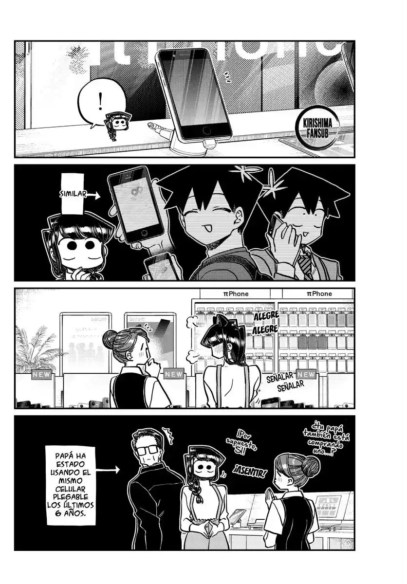 Komi-san wa Komyushou Desu Capitulo 350 página 9