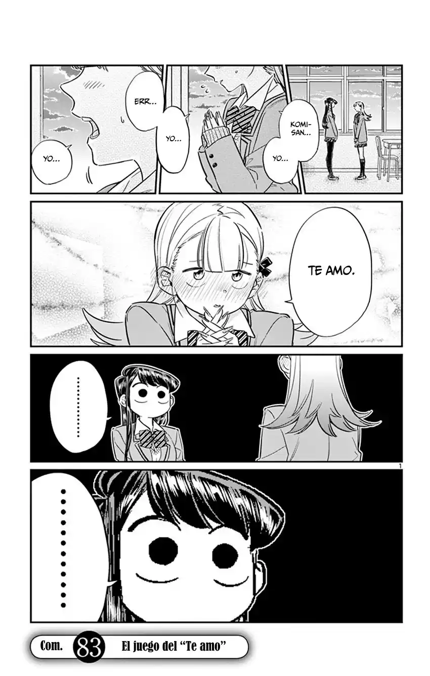 Komi-san wa Komyushou Desu Capitulo 83 página 2