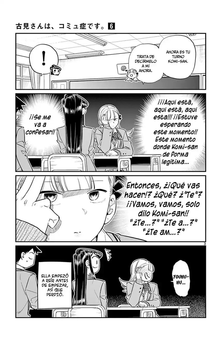 Komi-san wa Komyushou Desu Capitulo 83 página 4