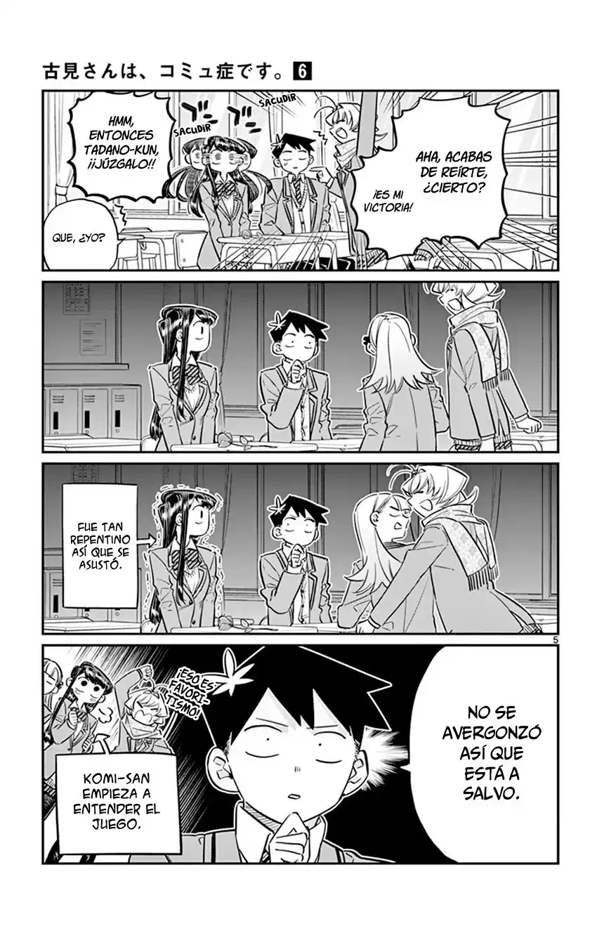 Komi-san wa Komyushou Desu Capitulo 83 página 6