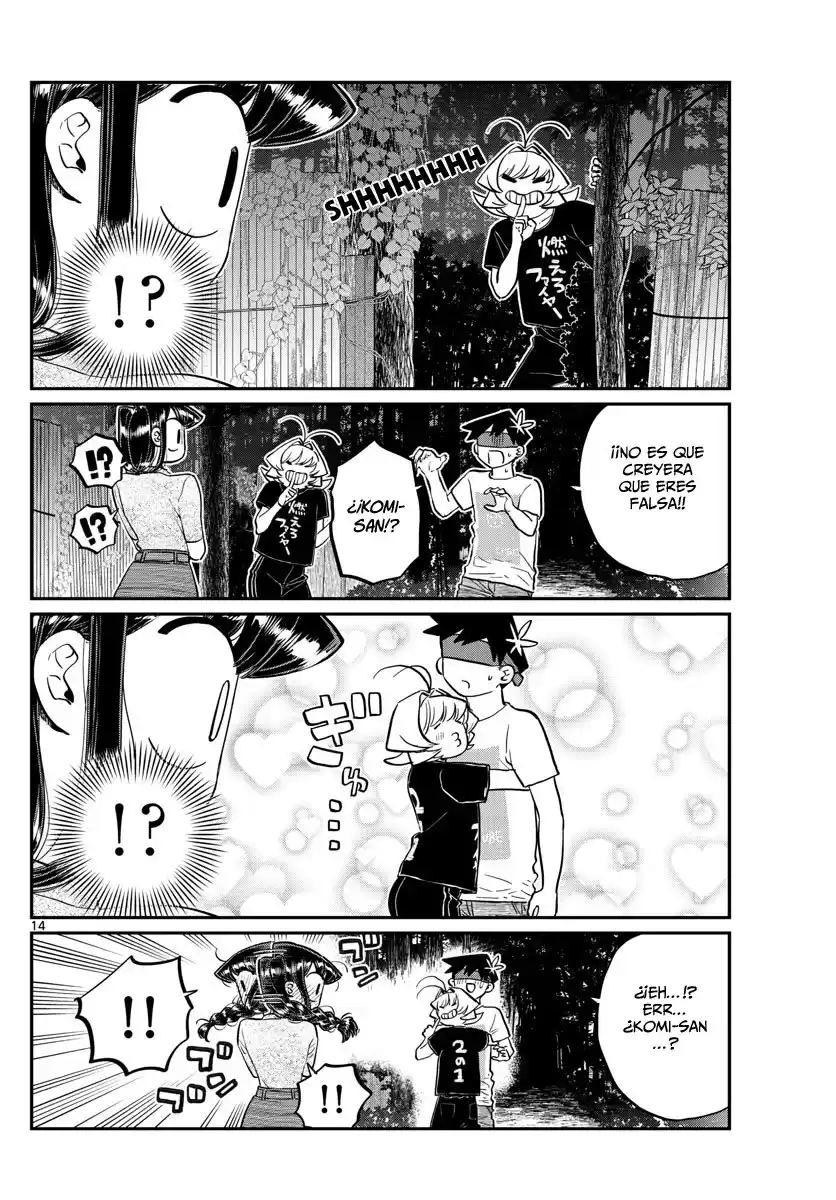 Komi-san wa Komyushou Desu Capitulo 180 página 15