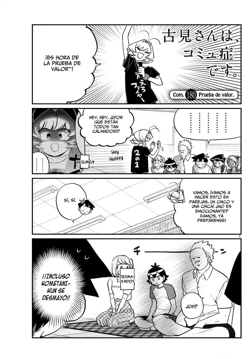 Komi-san wa Komyushou Desu Capitulo 180 página 2