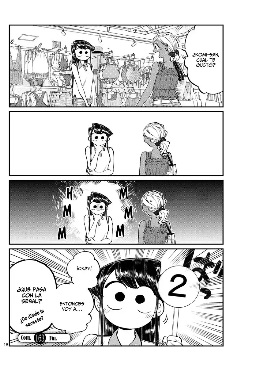 Komi-san wa Komyushou Desu Capitulo 163 página 4