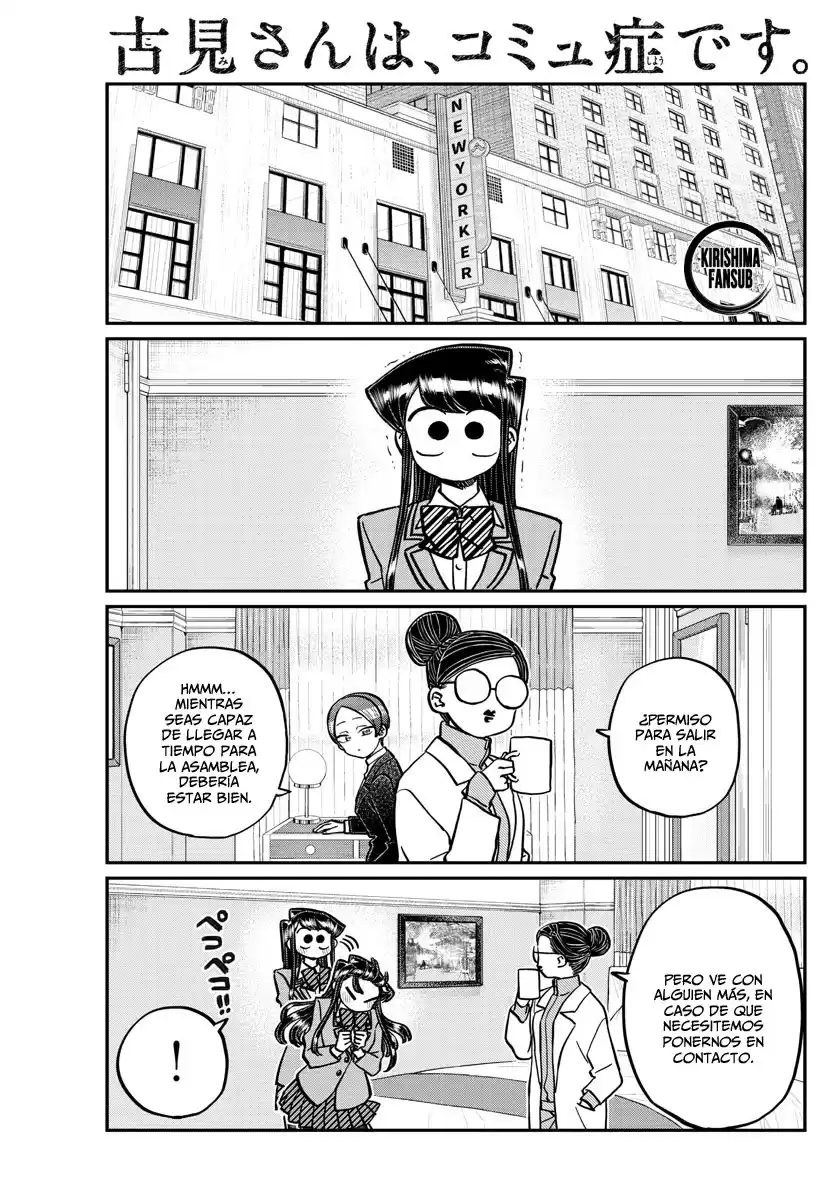 Komi-san wa Komyushou Desu Capitulo 284 página 2