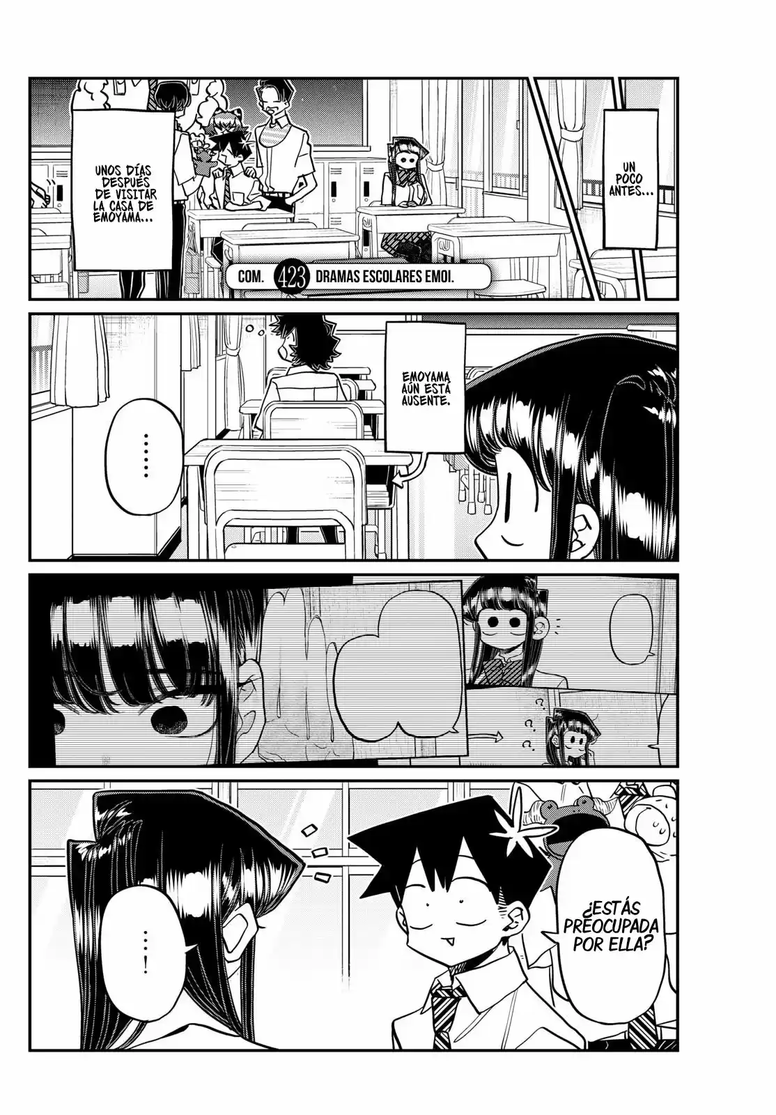 Komi-san wa Komyushou Desu Capitulo 423 página 2