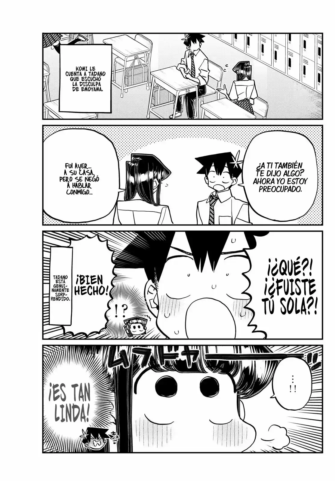 Komi-san wa Komyushou Desu Capitulo 423 página 3