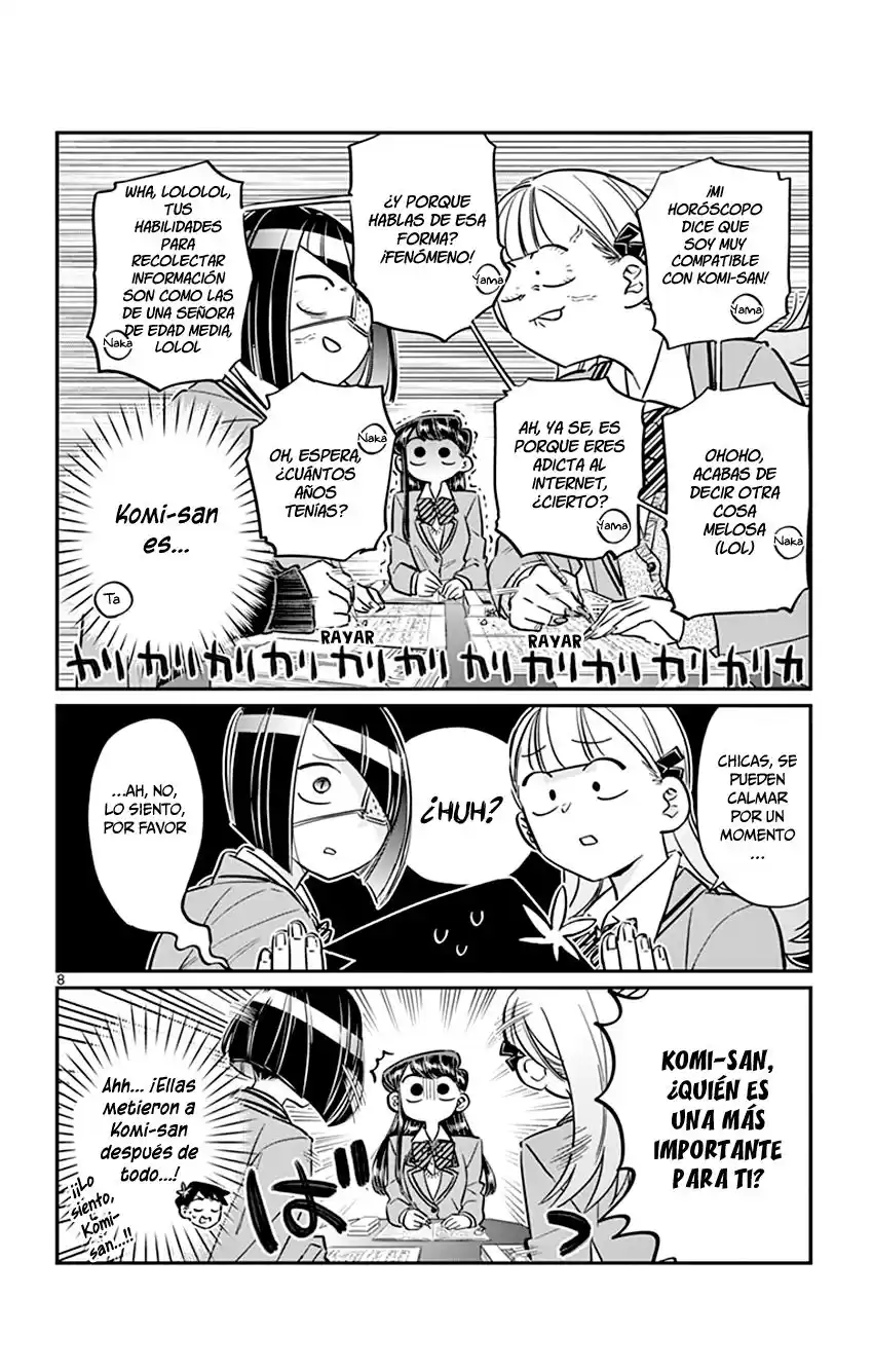 Komi-san wa Komyushou Desu Capitulo 79 página 9