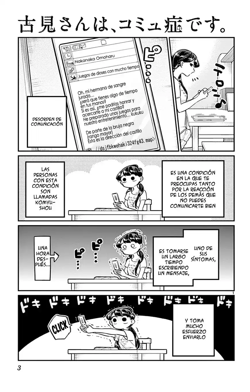 Komi-san wa Komyushou Desu Capitulo 48 página 4