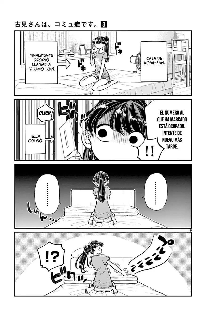 Komi-san wa Komyushou Desu Capitulo 37 página 10