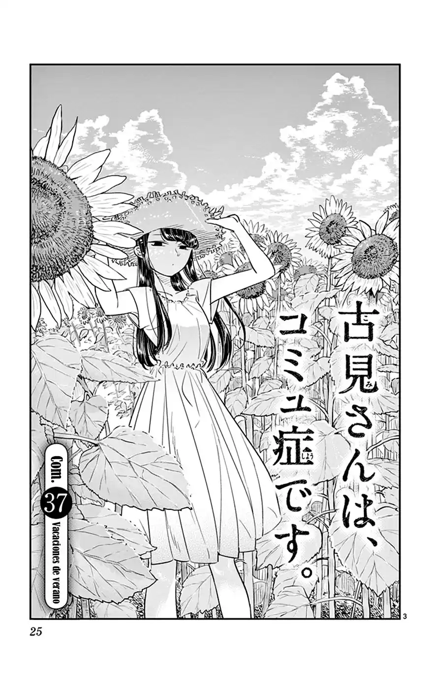 Komi-san wa Komyushou Desu Capitulo 37 página 4