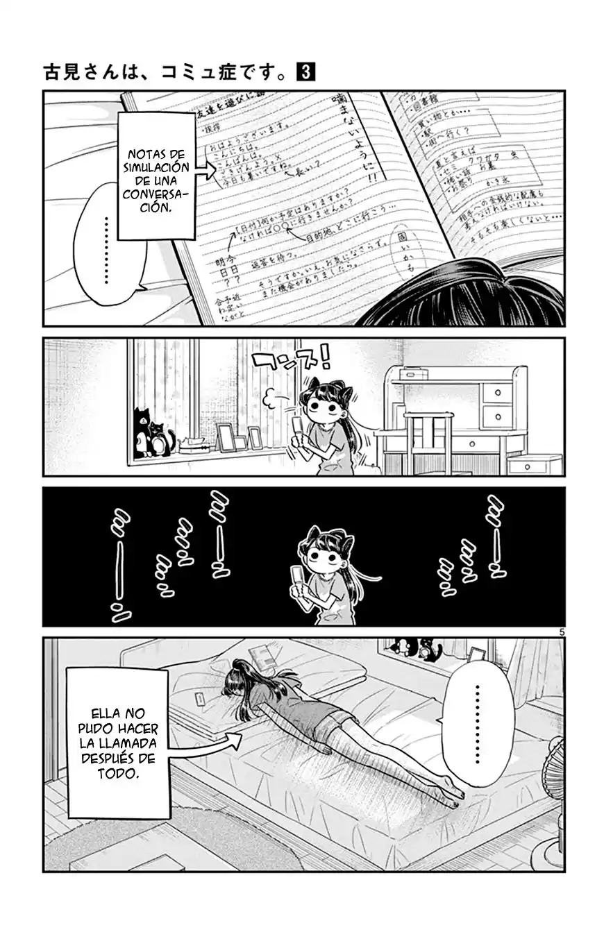 Komi-san wa Komyushou Desu Capitulo 37 página 6