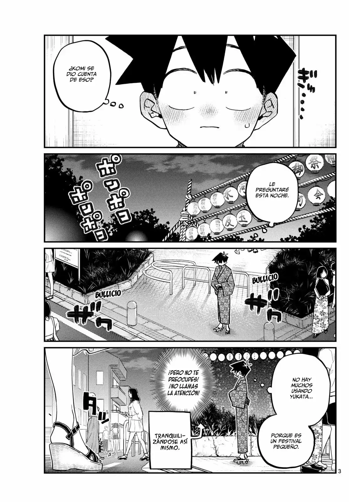 Komi-san wa Komyushou Desu Capitulo 411 página 4