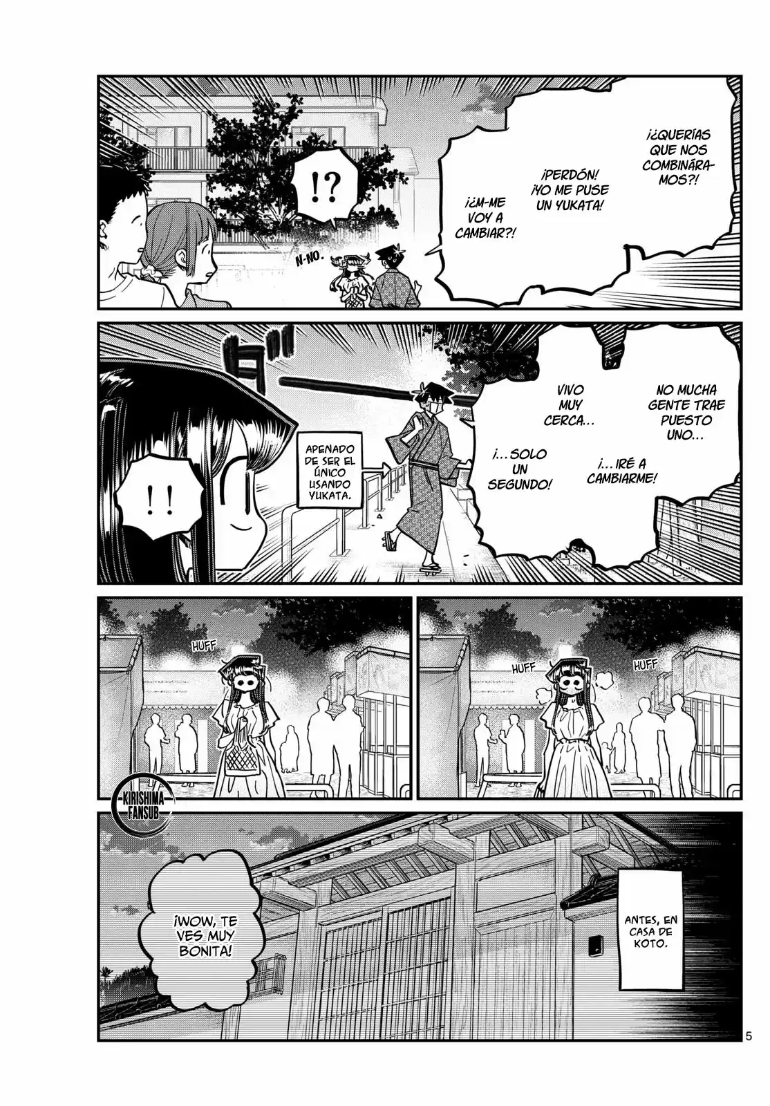 Komi-san wa Komyushou Desu Capitulo 411 página 6