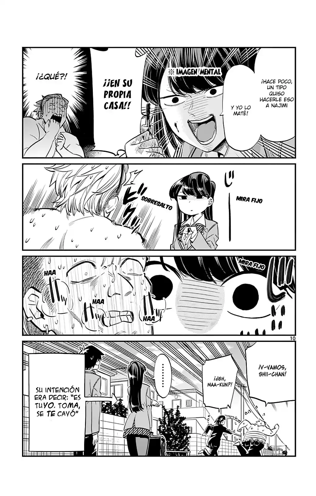 Komi-san wa Komyushou Desu Capitulo 11 página 10