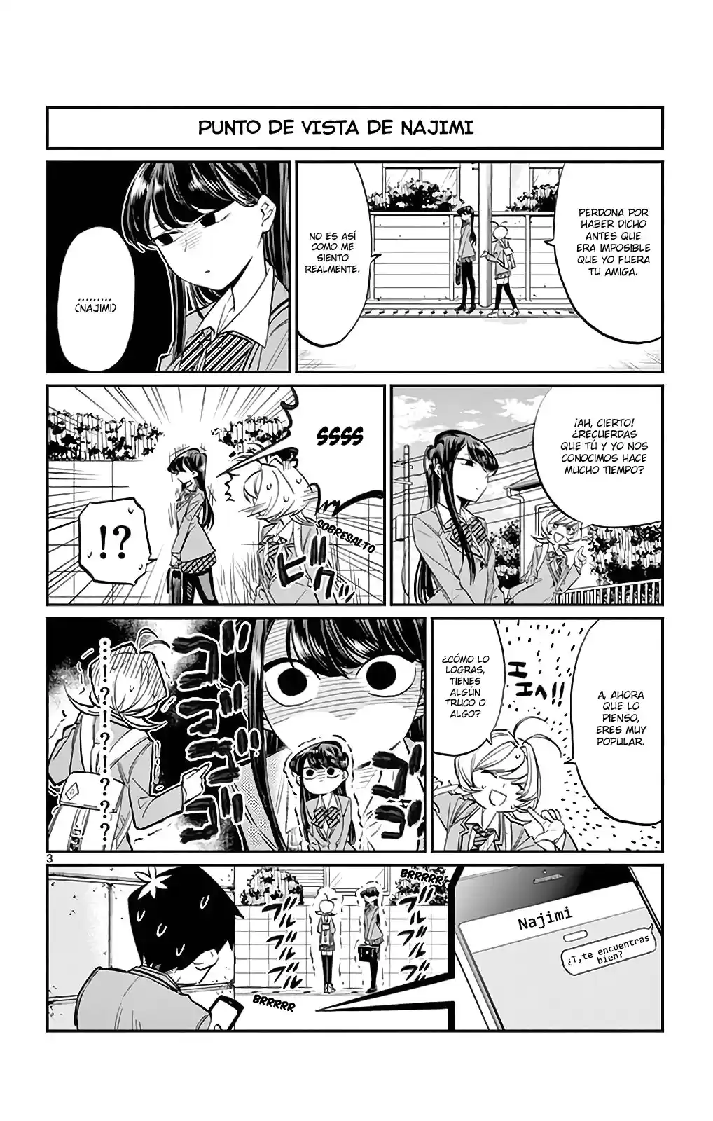 Komi-san wa Komyushou Desu Capitulo 11 página 3