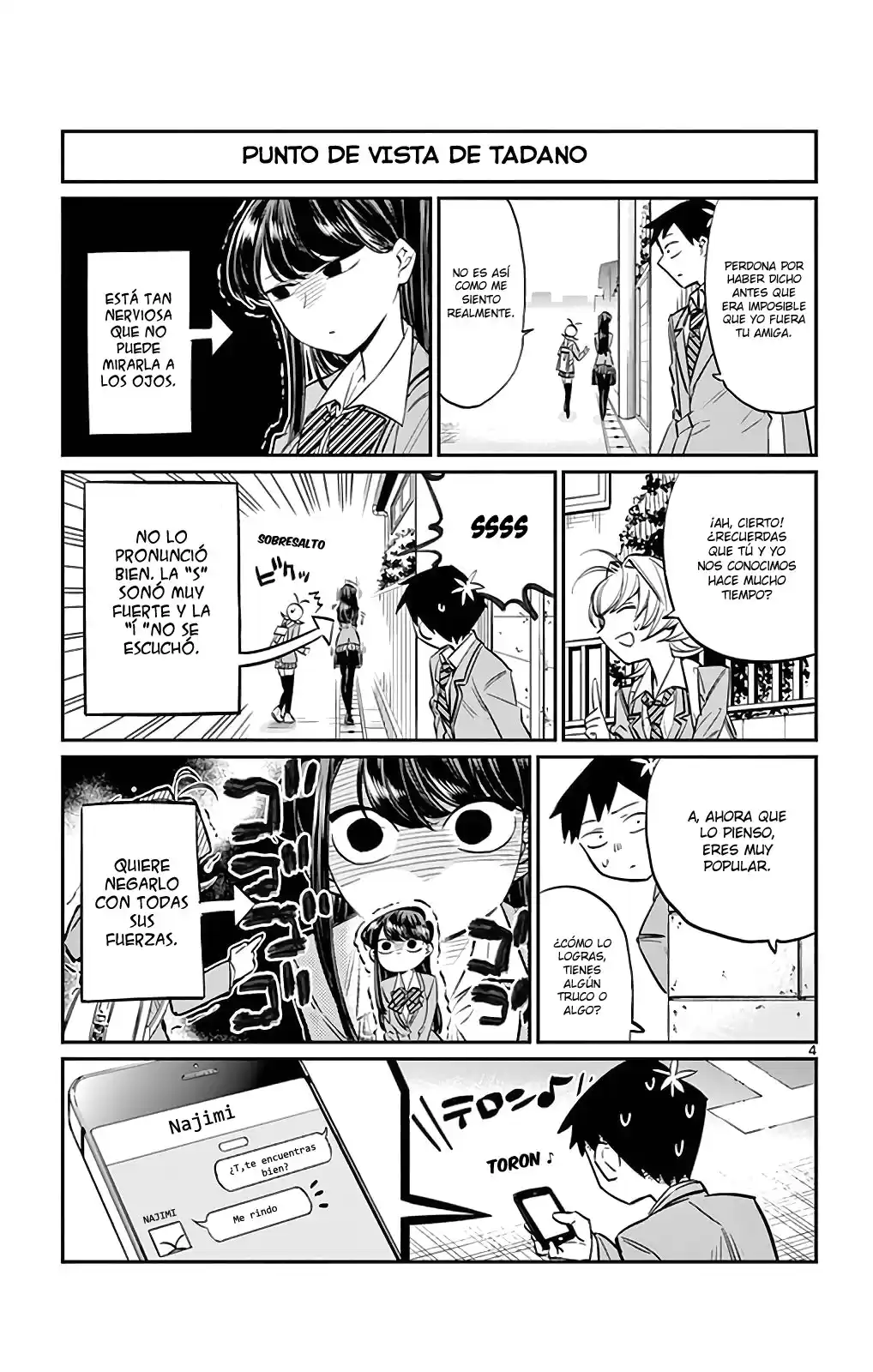 Komi-san wa Komyushou Desu Capitulo 11 página 4