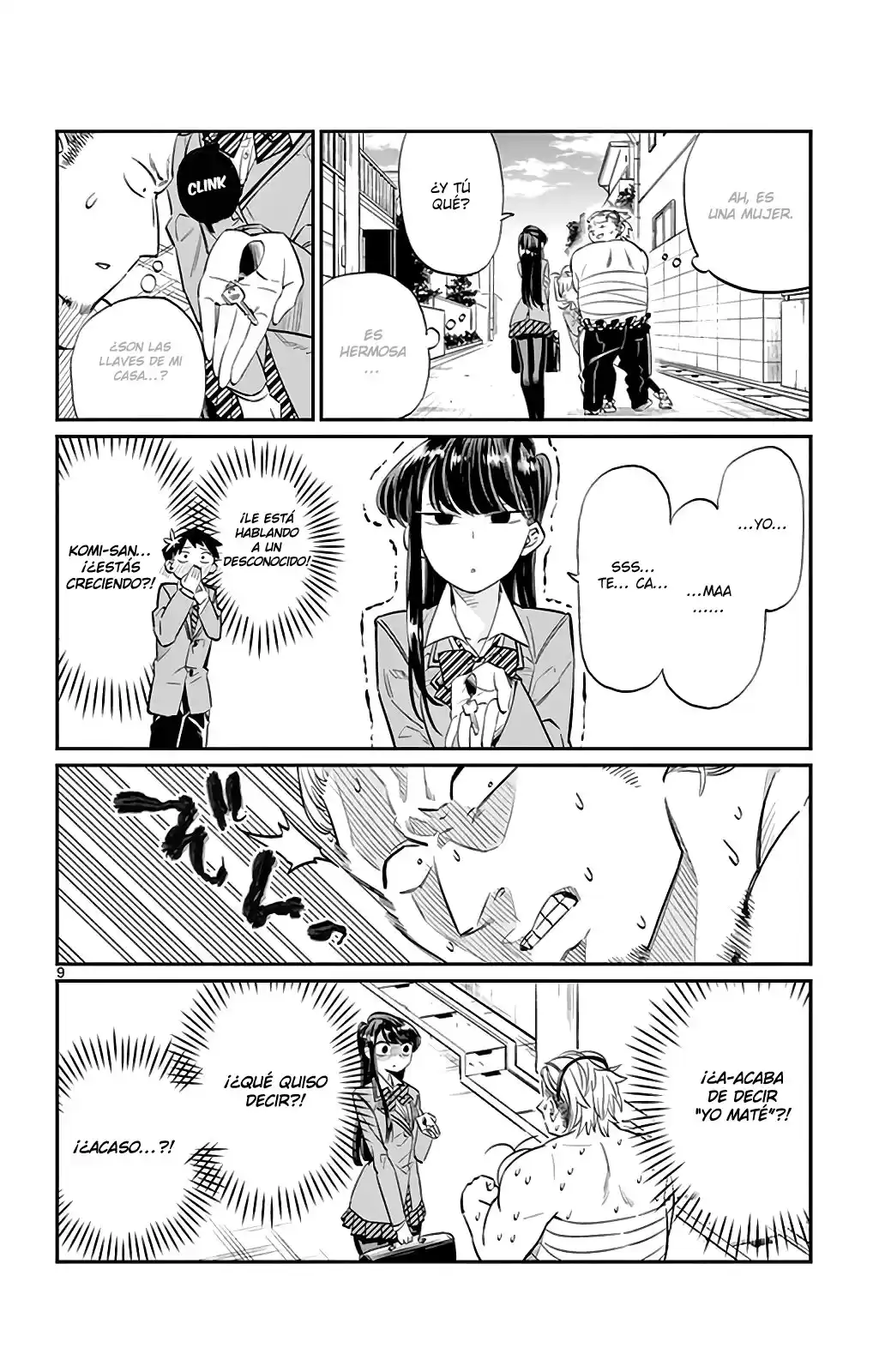 Komi-san wa Komyushou Desu Capitulo 11 página 9