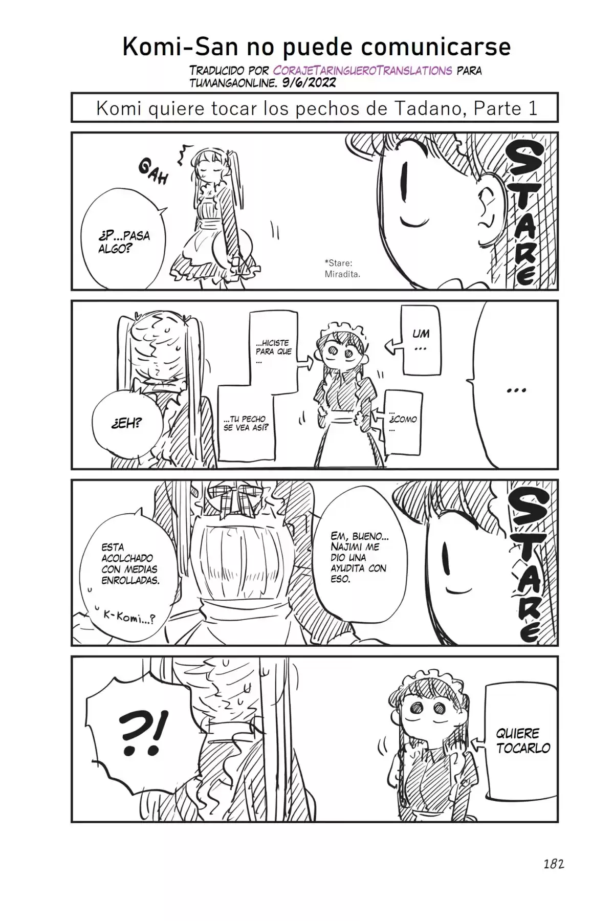 Komi-san wa Komyushou Desu Capitulo 72.5: ¡Komi conoce a la princesa dormilona, Syalis! página 1