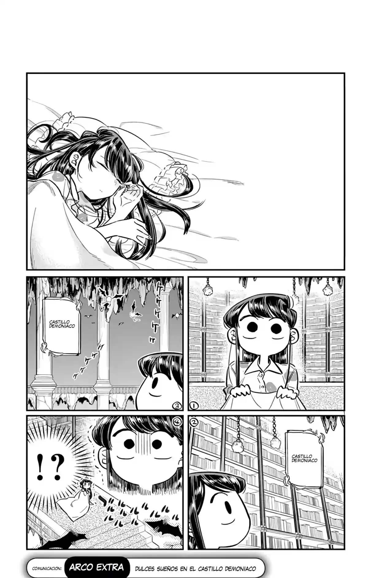 Komi-san wa Komyushou Desu Capitulo 72.5: ¡Komi conoce a la princesa dormilona, Syalis! página 4