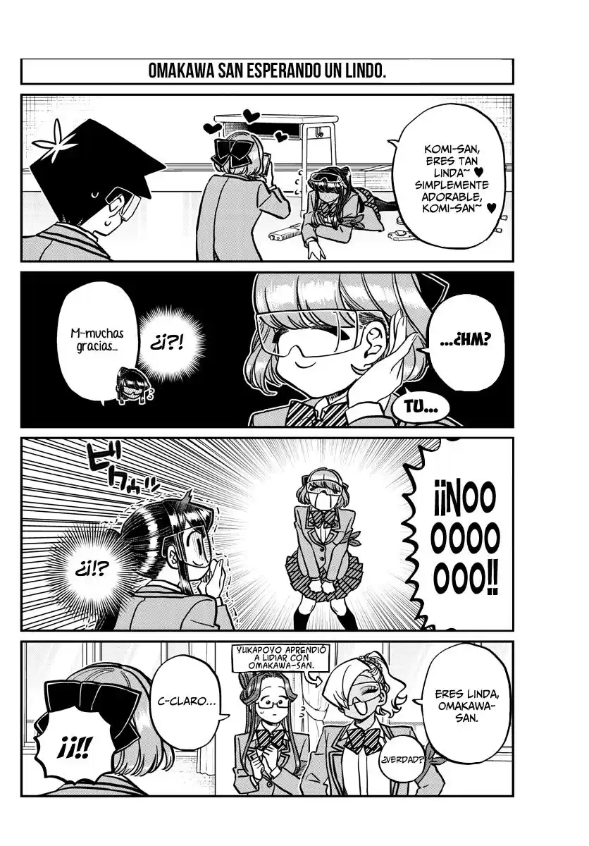 Komi-san wa Komyushou Desu Capitulo 333 página 17