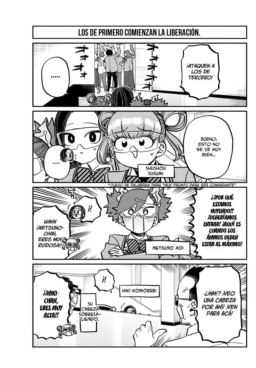 Komi-san wa Komyushou Desu Capitulo 333 página 8