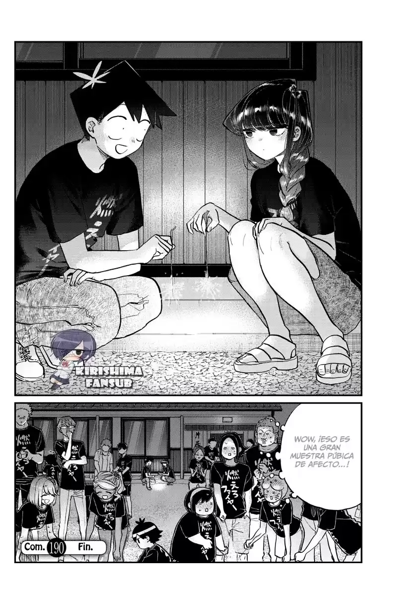 Komi-san wa Komyushou Desu Capitulo 190 página 4