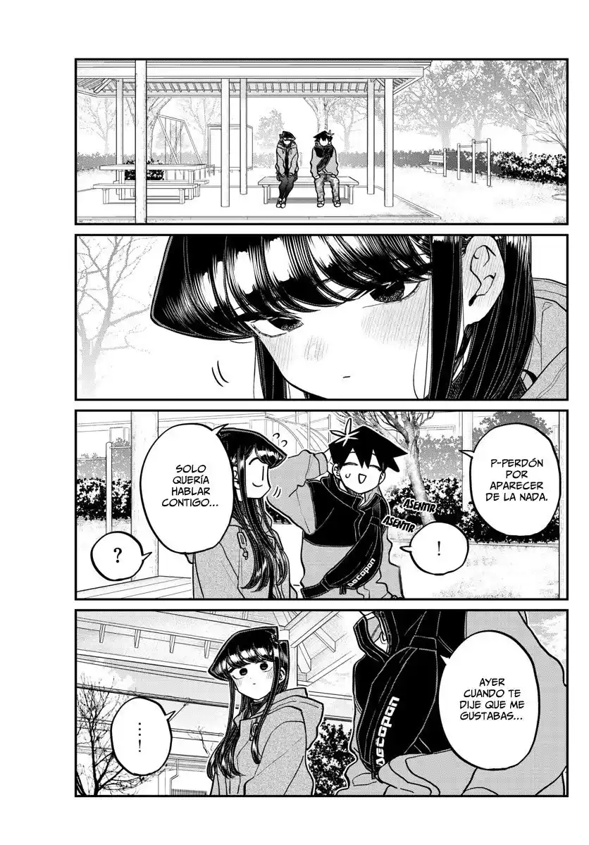 Komi-san wa Komyushou Desu Capitulo 305: Confesión 5 página 3