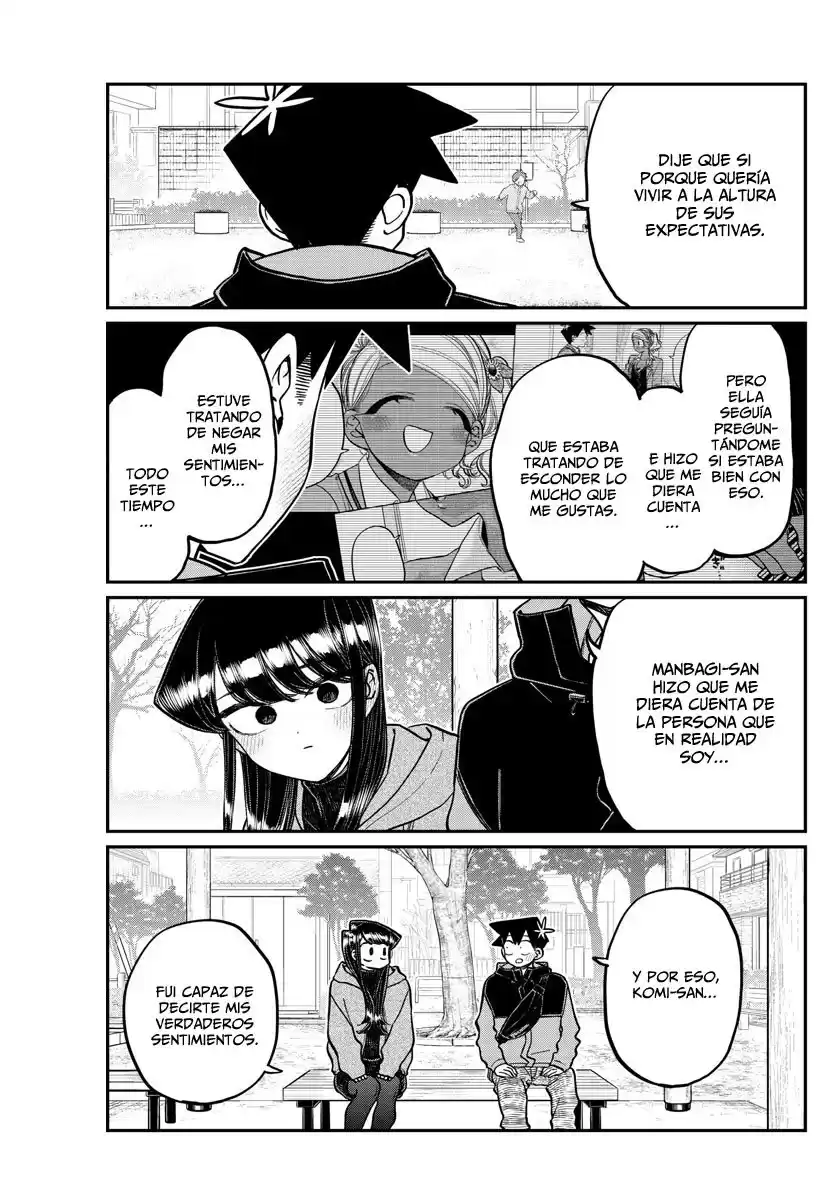 Komi-san wa Komyushou Desu Capitulo 305: Confesión 5 página 5