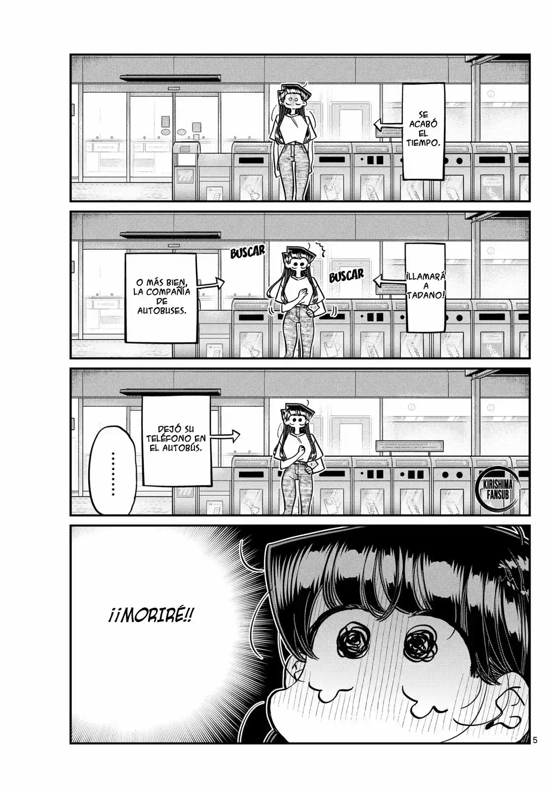 Komi-san wa Komyushou Desu Capitulo 408 página 6