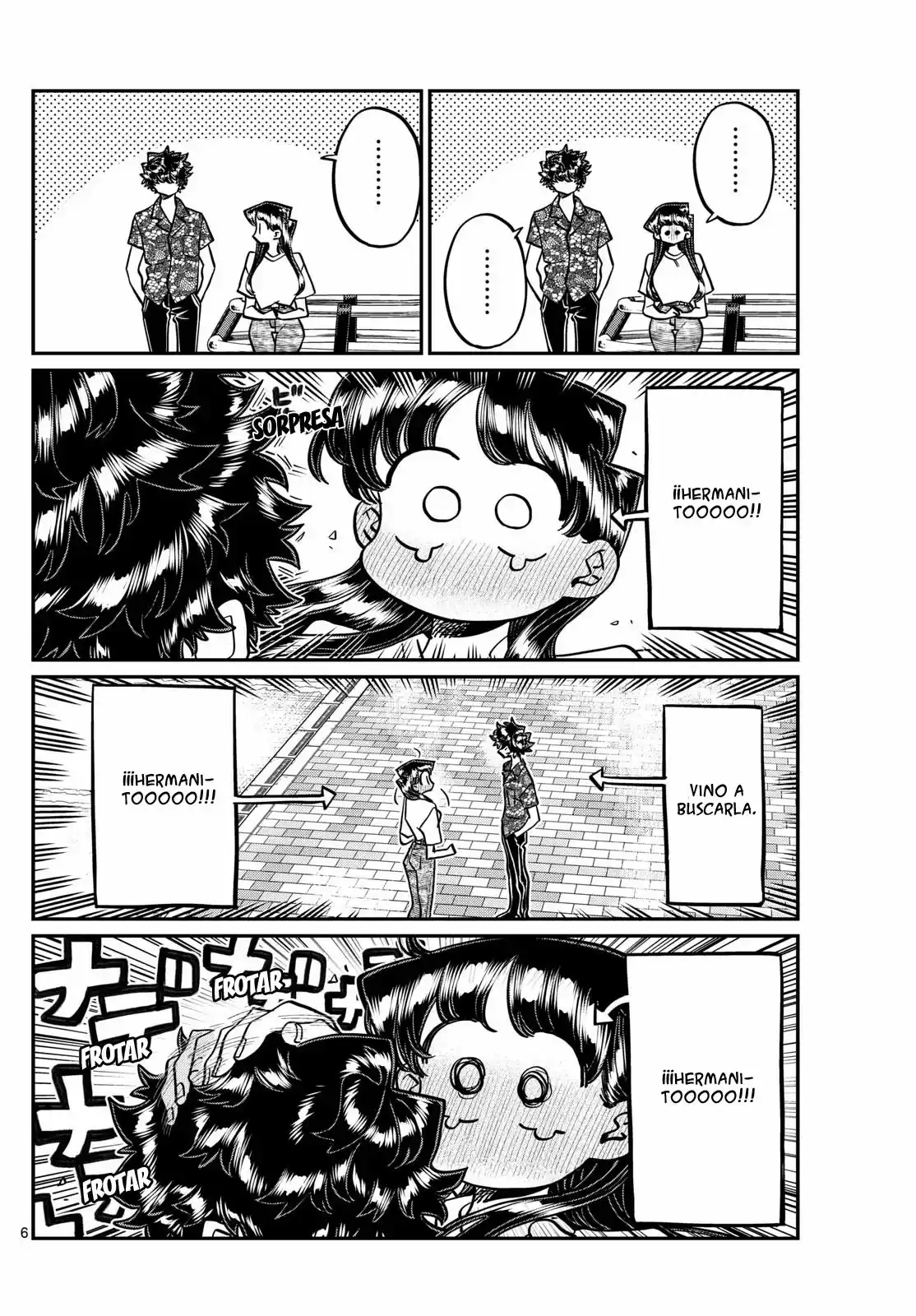 Komi-san wa Komyushou Desu Capitulo 408 página 7