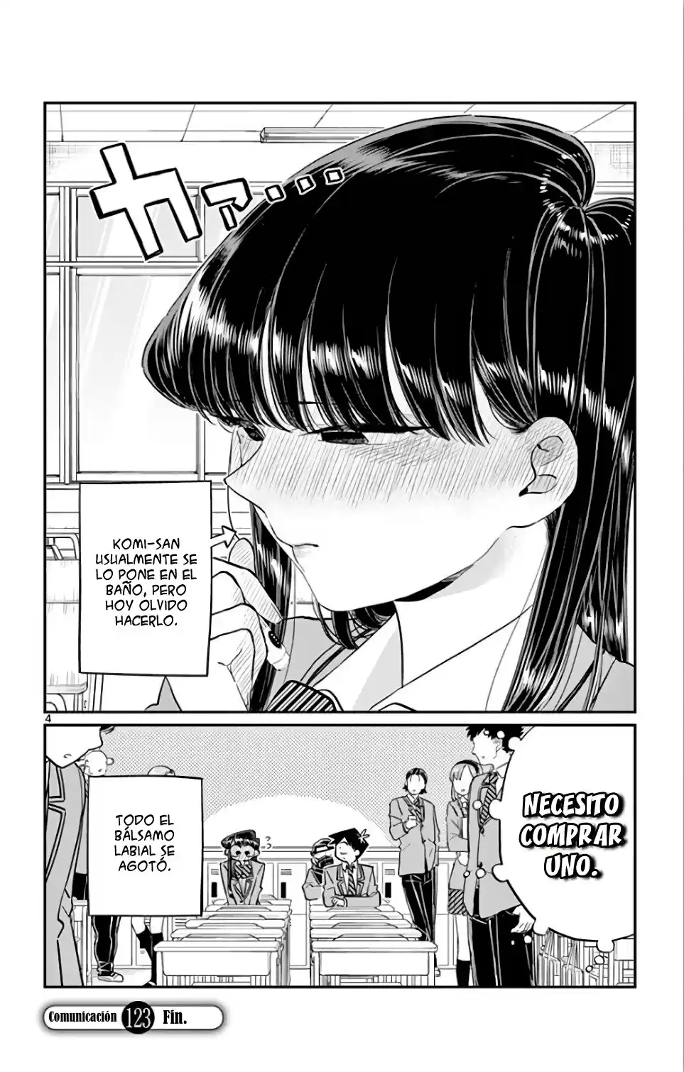 Komi-san wa Komyushou Desu Capitulo 123 página 5