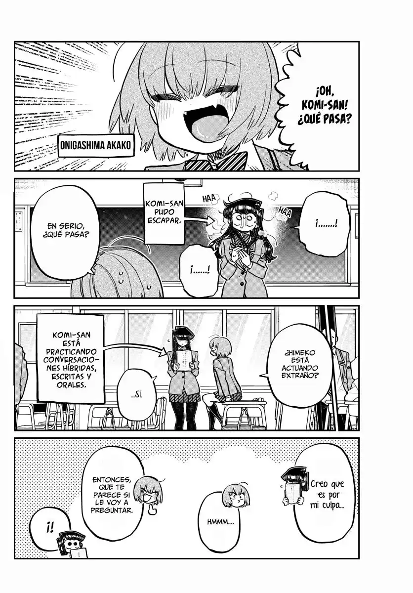 Komi-san wa Komyushou Desu Capitulo 343 página 7