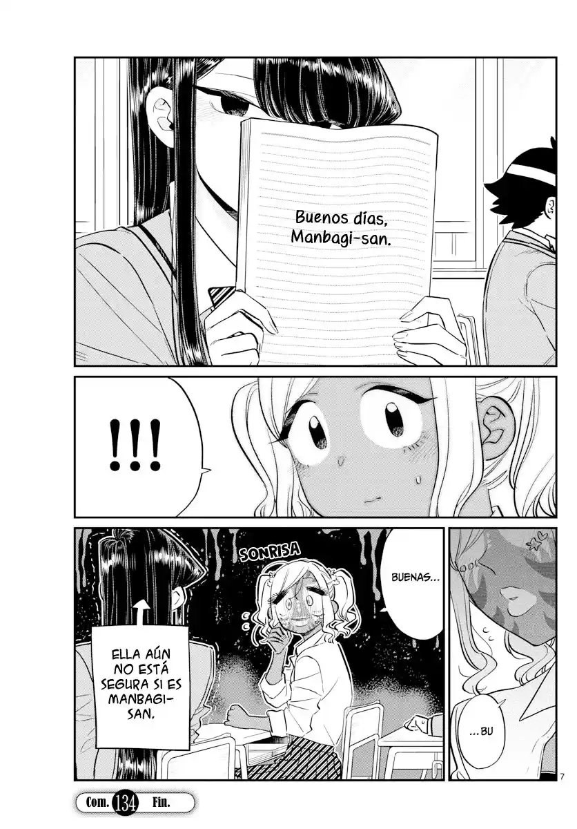 Komi-san wa Komyushou Desu Capitulo 134 página 8