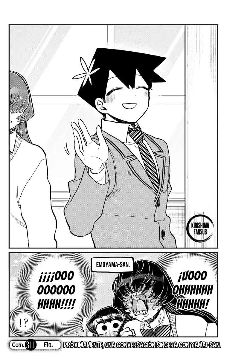 Komi-san wa Komyushou Desu Capitulo 311 página 3