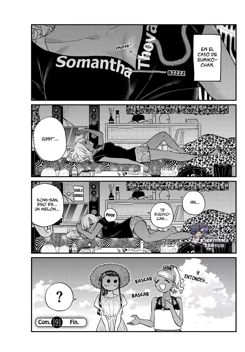 Komi-san wa Komyushou Desu Capitulo 191 página 10