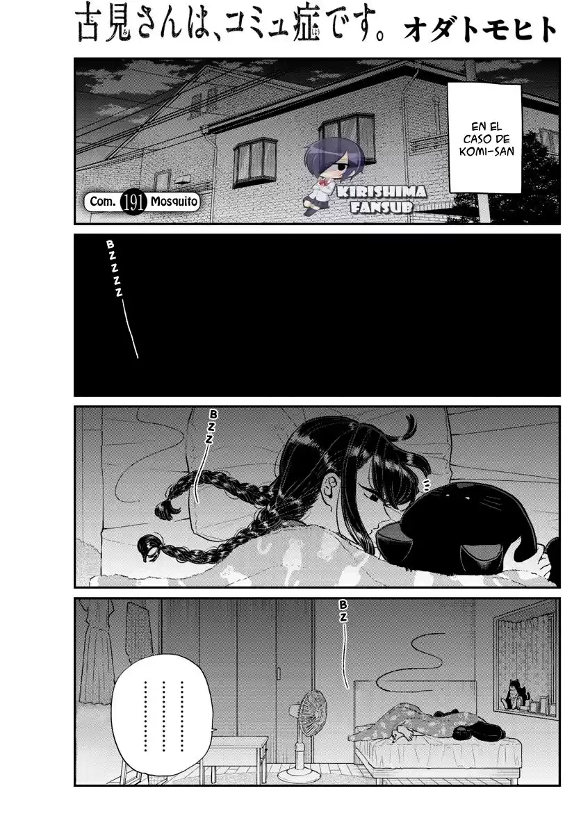 Komi-san wa Komyushou Desu Capitulo 191 página 2