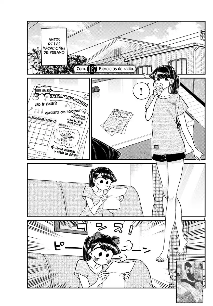 Komi-san wa Komyushou Desu Capitulo 167 página 2