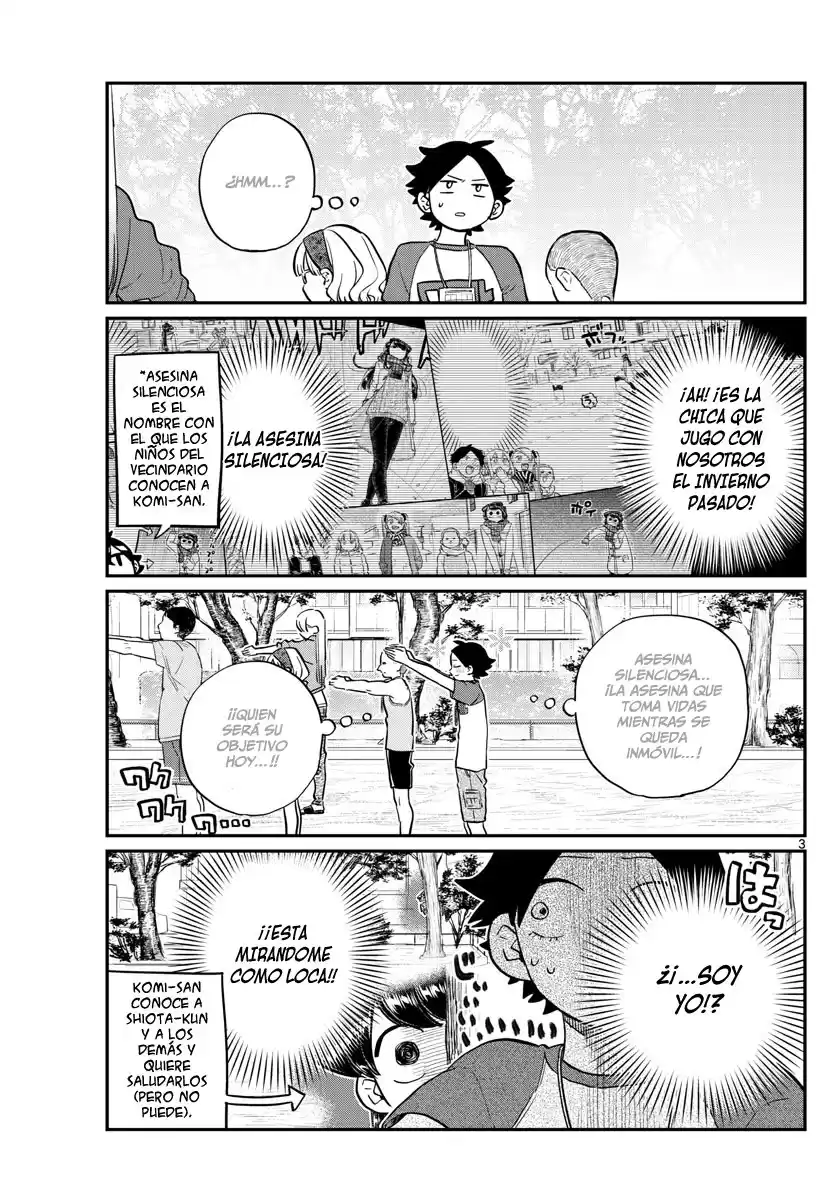 Komi-san wa Komyushou Desu Capitulo 167 página 4