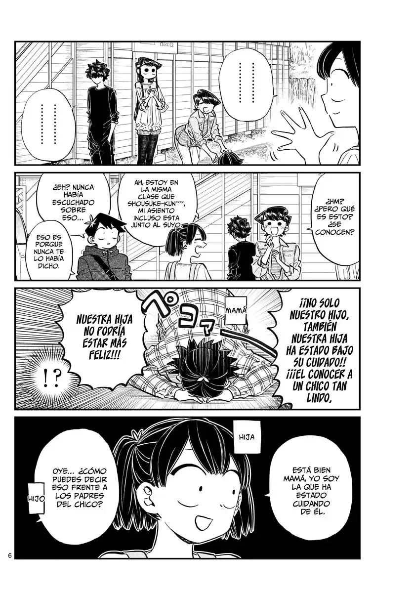 Komi-san wa Komyushou Desu Capitulo 144 página 7