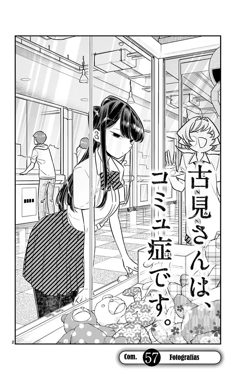 Komi-san wa Komyushou Desu Capitulo 57: Purikura página 3